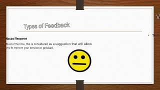 Obtain customer feedback | Hospitality Housekeeping