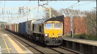 Cheshire Freight Train Variety 30th March 2021