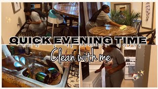 EVENING TIME CLEAN WITH ME // CLEANING MOTIVATION // SPEED CLEANING // AFTER DARK CLEANING