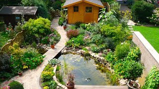 Оригинальные примеры ухоженного сада / Original examples of a well-kept garden