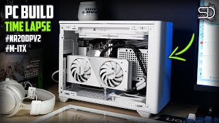 PC BUILD TIME LAPSE - NR 200P V2 WHITE (13600KF + 4070 SUPER)