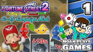 Pikmin, Stocks and a BAD START - Fortune Street 2: Co-Op Campaign Mode ~ Planet PNF-404 - Part 1