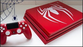 НЕВЕРОЯТНО КРАСНАЯ PS4 PRO - SPIDER-MAN LIMITED EDITION