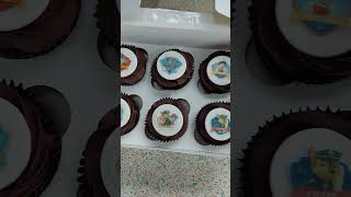 Paw Patrol cupcakes|  Buttercream| Decorating techniques and Ideas| Flowers| Rose|viral