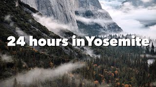 24 hours of Moody Fall Landscape Photography in Yosemite National Park