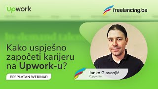 Besplatan webinar: Kako uspješno započeti karijeru na Upwork-u?