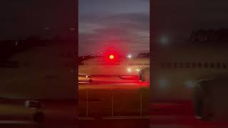 Air India Boeing 787 at Birmingham Airport September 24