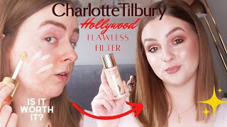 HOLLYWOOD FLAWLESS FILTER❗️BY CHARLOTTE TILBURY | TESTING & REVIEW... IS IT WORTH IT???