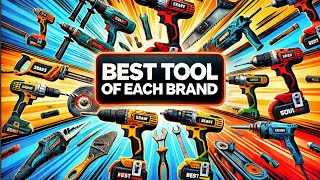 “Best Tool of Each Brand” (La mejor herramienta de cada marca),