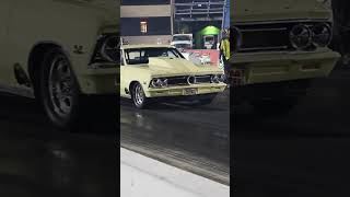 😲🙉WHEN YOU'RE LOUD N FAST AF IN A '66 CHEVY CHEVELLE! #shorts #car #dragrace #chevy