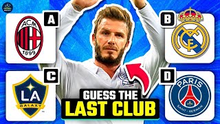 GUESS THE LEGEND PLAYER'S LAST CLUB | QUIZ FOOTBALL 2024 - FOOTBALL QUIZ CITY