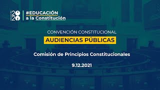 Educación 2020 en Comisión de Principios Constitucionales - Convención Constitucional