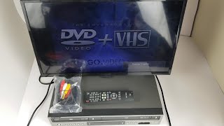 GoVideo DV2130 VCR DVD Combo VHS Video Tape Tested Read Description Remote & RCA Ebay Showcase