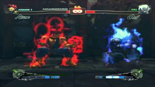 Super Street Fighter IV AE - Shin Oni Boss Fight (Super Hard/Súper difícil)