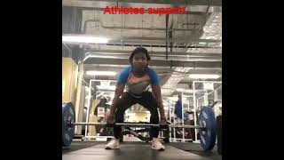 Dutee chand gym training at Tokyo Olympic | Clean press | Athletes support | #shorts #youtubeshorts