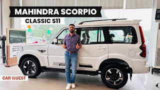 2024 Mahindra Scorpio Classic S11 Walkaround | Car Quest