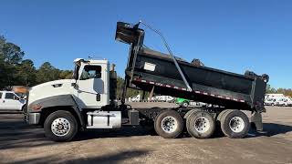 2014 CATERPILLAR CT660S TRI-AXLE DUMP TRUCK-123570