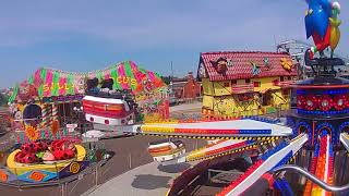 Jump and Smile ride Barry island Fairground (action cam view)