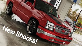 The single cab gets new shocks finally!