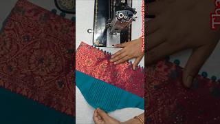 Puff sleeves design/Potli Button Sleeves Design #viralvideo #silae #shortsviral  #sleevesdesign