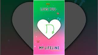 D Letter Name Status 🧡 Love Song ||Name art|| Whatsapp Status Name ❤️ #video #nameart #viral