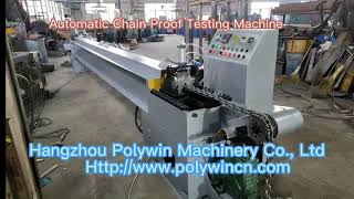 new Automatic chain proof testing machine, from China