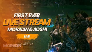 LINEAGE 2 - FIRST EVER LIVE STREAM - MORADIN & AOSHI - L2 AMERIKA