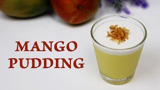 Mango Pudding I Jono Sweet Treats