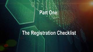 Registration Walkthrough for Tire Producers