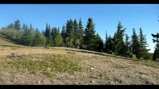 Camping near the Glacier National Park