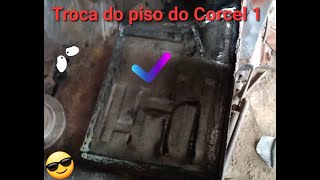 Como está ficando o piso do corcel 1...