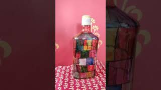 Holi Special Bottle Painting | YouTube Shorts #shorts