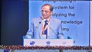 Sh. Chaitanya Prasad, IAS (Former CGPDTM) speaking at National IP Conference 2022 || DAIC New Delhi