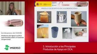 Productos de apoyo en DCA: Intervención sobre el contexto ocupacional (6/11/2014)