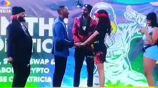 Bbnaija 2021 saga and nini performing fake wedding in Biggies house