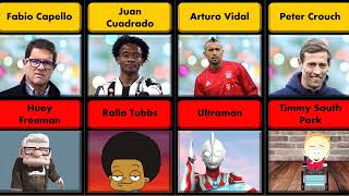 Footballer Players Who Look Like Cartoon 2023