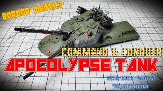 Border Models 1/35 Command & Conquer Apocalypse Tank - Full Build Part 1 - Turret Build