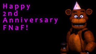 FNaF anniversary  teaser image (Happy birthday FNaF :D)