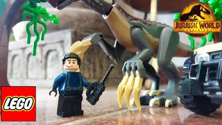 Therizinosaurus Rampage at Biosyn Valley | Lego Jurassic World Dominion | Mark7 Studios