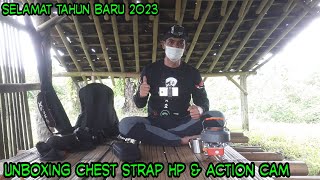 Unboxing Chest Strap Untuk Hp Dan Action Cam ‼ Holder Hp Dada