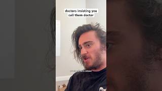 do you call doctors Dr (name) outside of a medical setting? #shorts #comedy #funny