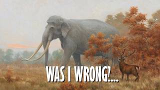 Was I wrong about the biggest land mammal to ever live?...