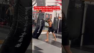 Kickboxing Combo to Attack the Head, Body, and Legs