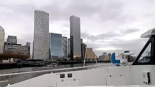 London Bridge to Greenwich timelapse Thames riverboat cruise solotravel