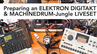 How to prepare an Elektron Digitakt & Machinedrum Jungle-Liveset