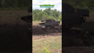 CHEVY mud truck blasting thru the pit #GripNripClips #mudbog #trucks #mudding #mudtrucks