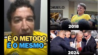 MAGNO MATA FALA DO ATENTADO A DONALD TRUMP E  O MODUS OPERANTE USADO PARA ATENTADO