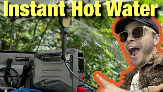 INSTANT HOT Camp Shower InstaShower GO Pro