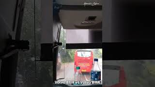 Volvo B11R vs Volvo B11R • Extreme Chasing & Overtaking