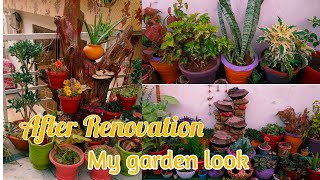 Garden makeover| Creative garden| DIY terrace garden| Garden with creativity